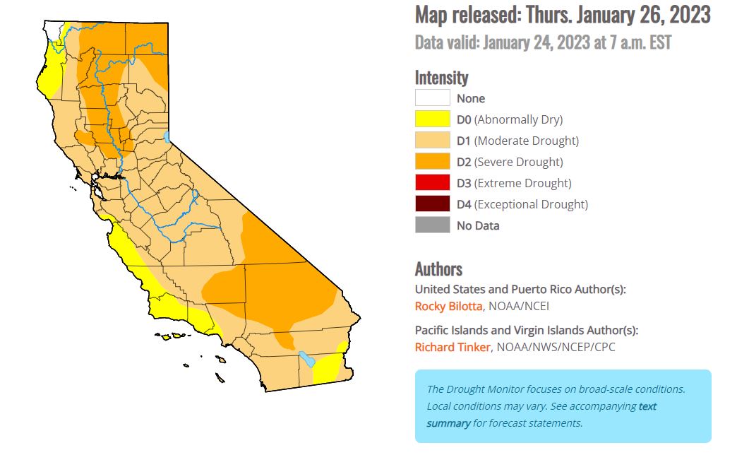 Severe Drought Easing In California - 41666 