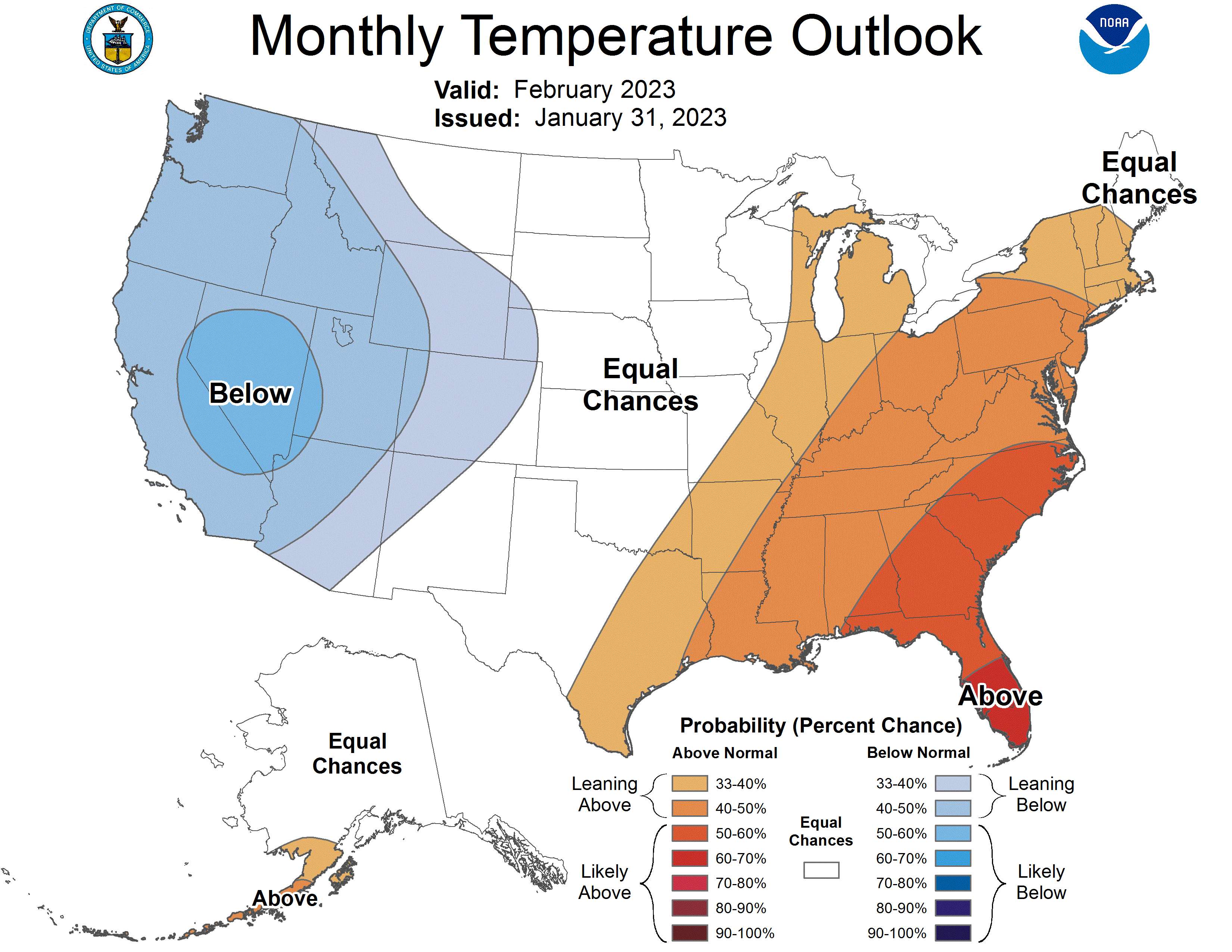 Temperature predictions