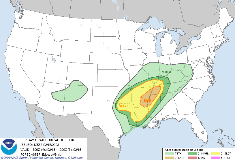 Storm outlook