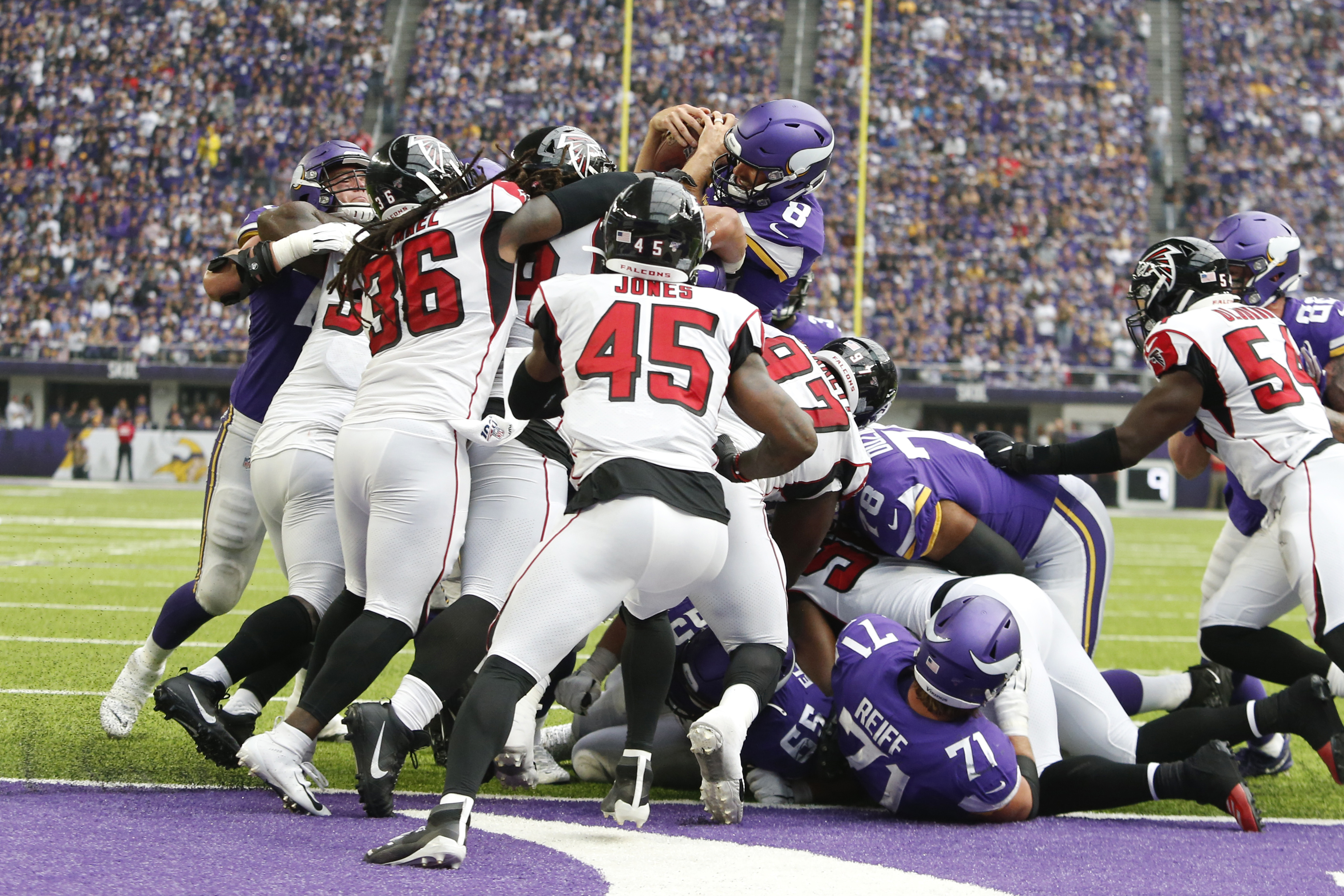 Vikings Sail To Victory Over Falcons Air1 Worship Music