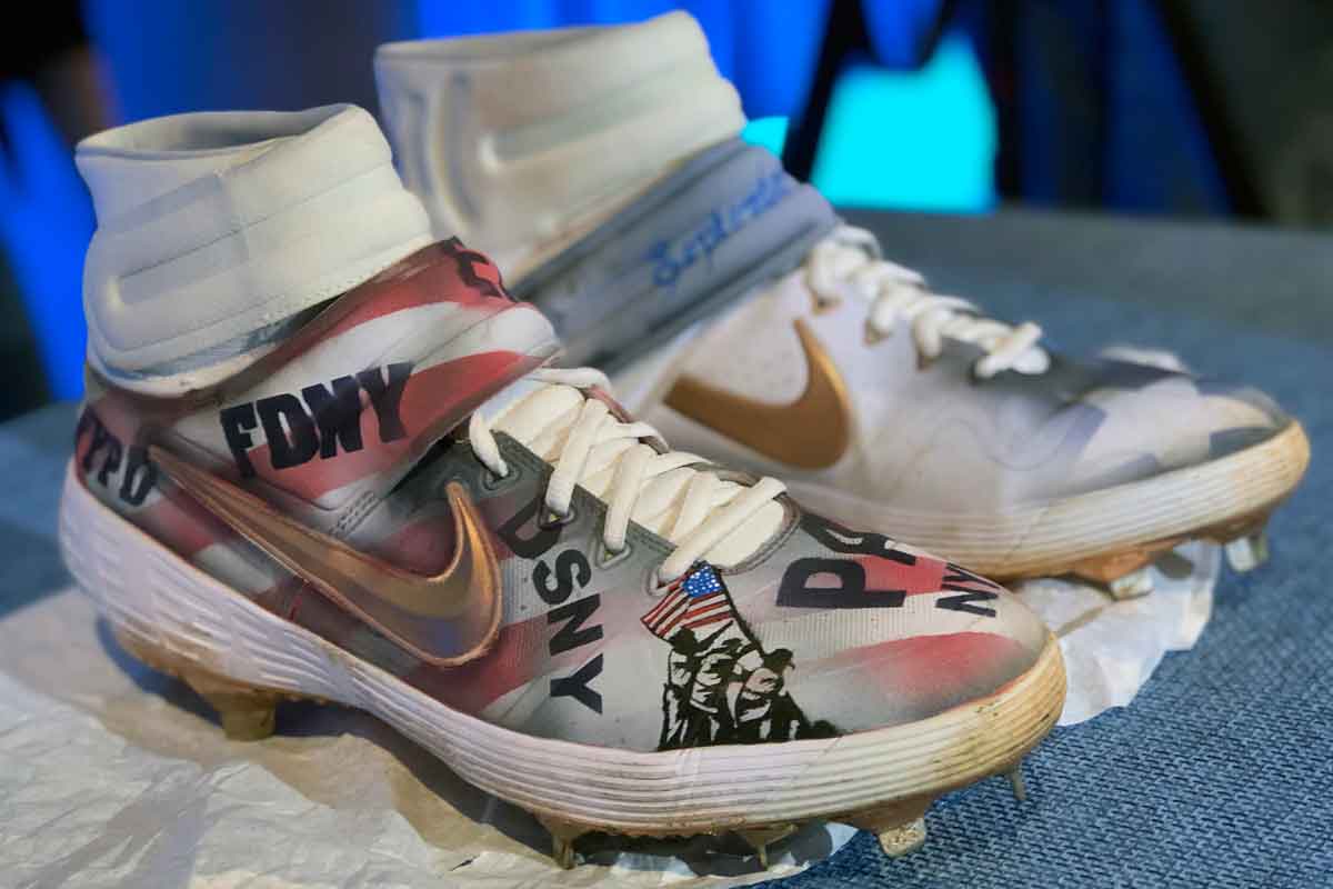 Mets Pete Alonso Donates Custom Cleats To 911 Museum Air1 Worship Music