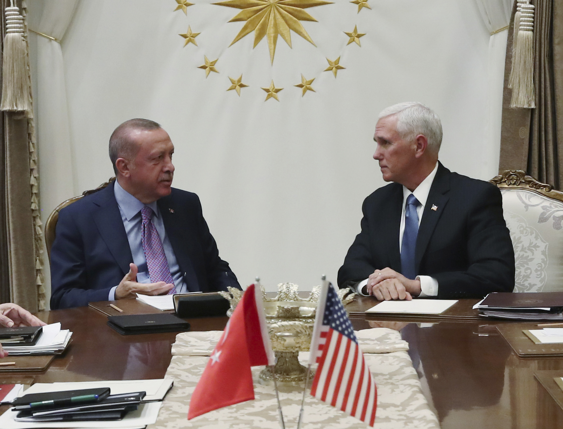 VP Pence Meets With Turkish Leader, Secures Temporary Cease-Fire | Air1 ...