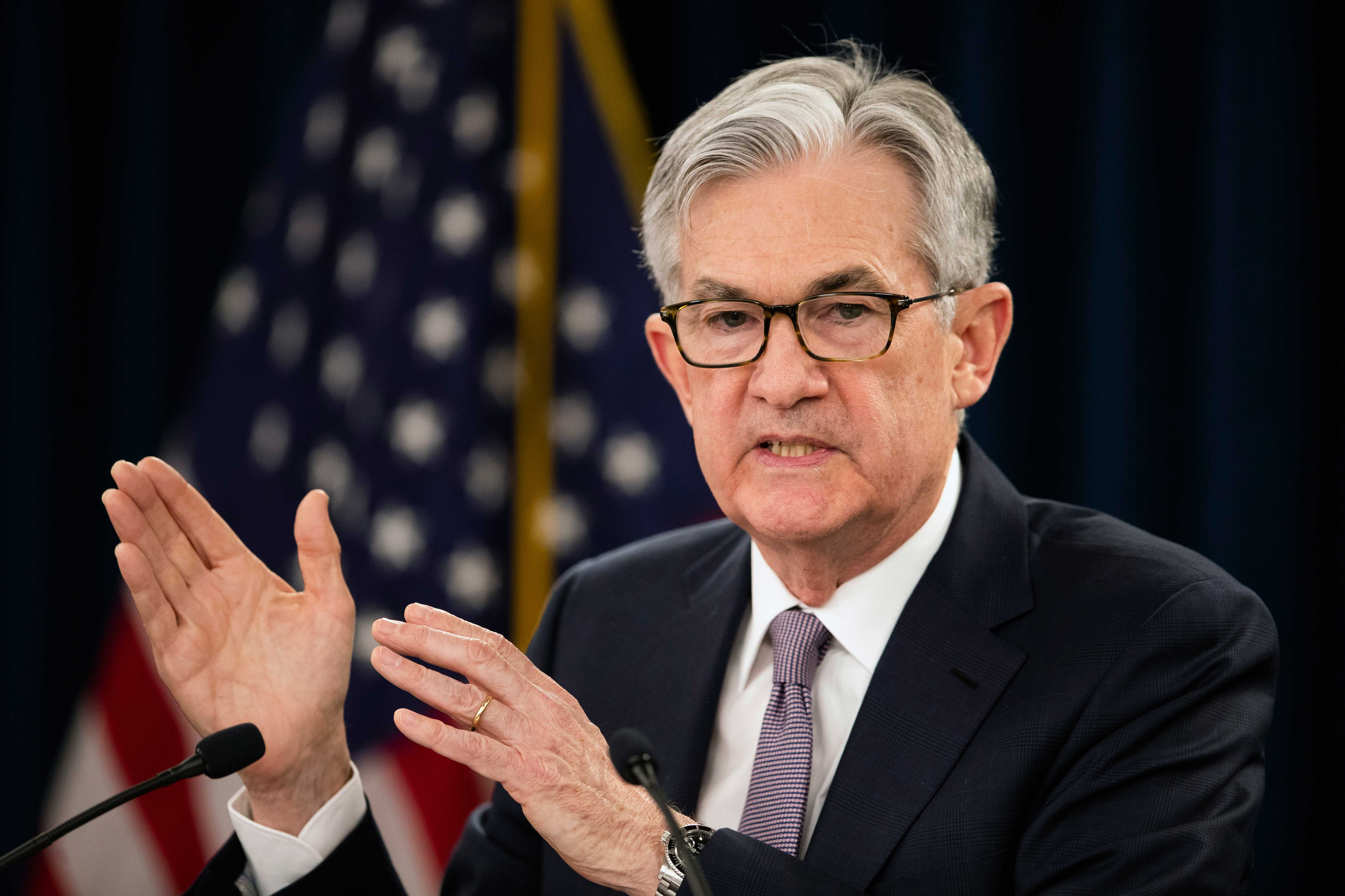 Federal Reserve Chair Powell Says Economy Looks Resilient Positive